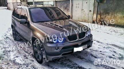 Капот BMW X5 E53 пластиковый тюнинг