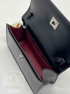 Женская кожаная сумка от Off-White с принтом