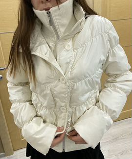 Куртка-пуховик белая mexx