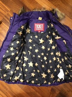 Пуховик ticket to heaven 98р