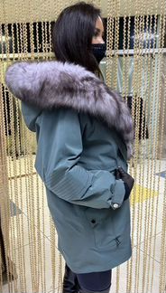 Парка с мехом