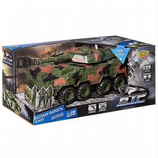 Бронетранспортер Yako toys инерция, свет, звук (В84877)