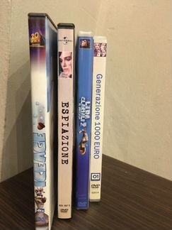 DVD Фильмы и мультфильмы на английском и итальянск