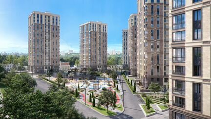 4-к квартира, 106.4 м², 13/17 эт.