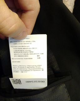Костюм hugo boss новый р. 44-46