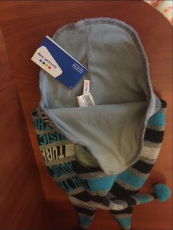 Шапка-шлем зимняя