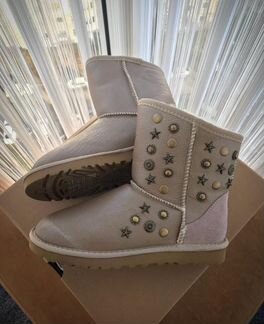 Угги розовые