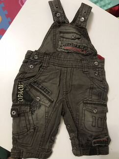 Комбинезон джинсовый 68 размер