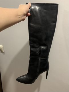 Сапоги Guess. 36 р-р. Широкое голенище