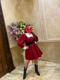 Кожаные казаки, надевала один раз на свадьбу. Очен