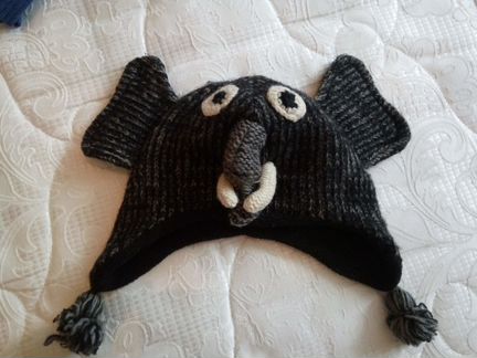 North face натуральный пуховик + шерст. шапка,р.3Т