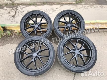 Колёса в сборе HRE черный мат R19 для Toyota Camry