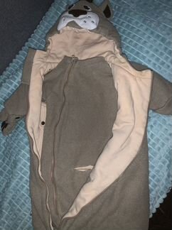 Конверт зимний для новорожденного детский