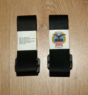 Американский военный ремень, чёрный