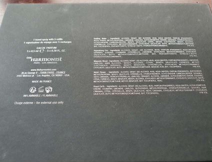 Набор духов The Harmonist Yin Travel Collection