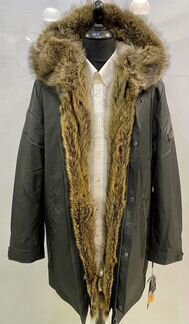 Парка с натуральным мехом мужская yierman 18R325MH