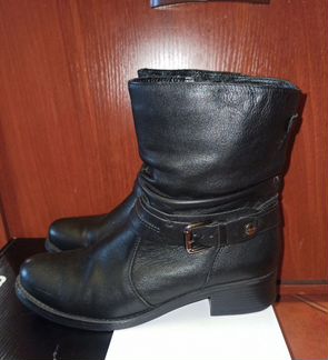 Ботинки кожаные