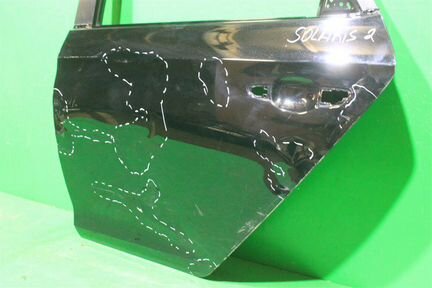 Дверь задняя левая Hyundai Solaris 2 2017