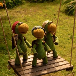 Вязанная игрушка ручной работы