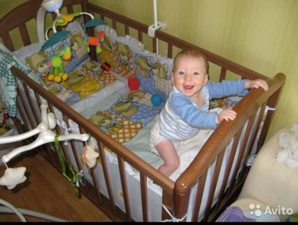 Кровать детская с матрасом