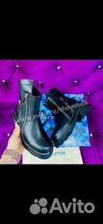 Ботинки луи виттон зимние