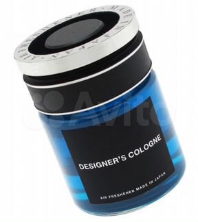 Ароматизатор воздуха гелевый diax designers cologne tank solido Sky Blue (H-263) 110 мл - фруктовый аромат