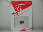 Новая SmartBuy Micro SD HC 32 gb class 10 (UHS-1) объявление продам