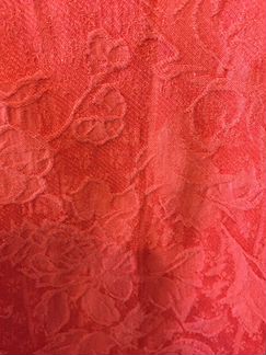 Платье коралловое