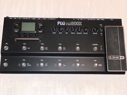 Гитарный процессор line 6 pod hd500x