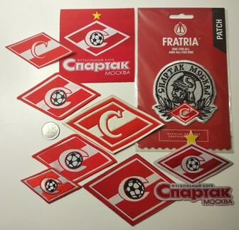 Наклейки/нашивки Спартаковские+ оппоненты в ек