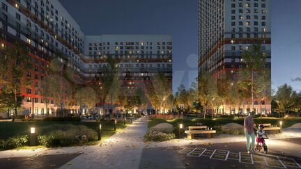 1-к квартира, 41.9 м², 20/33 эт.