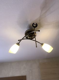 Светильник потолочный люстра 3 рожковая