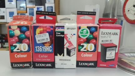 Картриджи Lexmark оригинальные