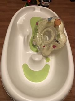 Ванночка для купания Emma hb (и надувной круг)