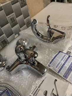 Комплект смесителей Roma Хром для ванны