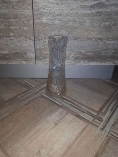 Ваза хрустальная высокая СССР